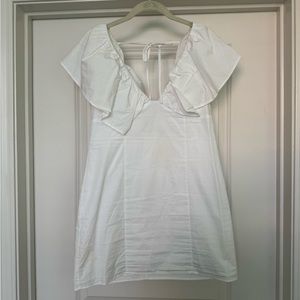 Lelis white mini dress medium